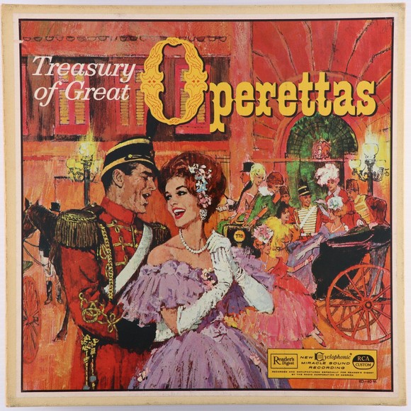 Reader's Digest Treasury Of Great Operettas 1960 9x LP Record Box Set – RD-40 M - Picture 1 of 16